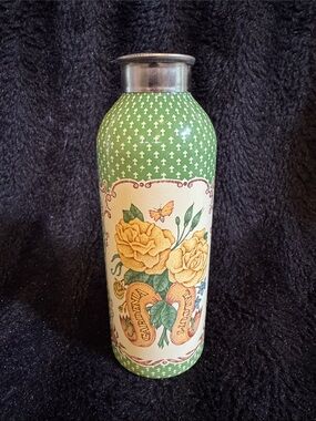 VTG Crabtree & Evelyn Gardenia Talcum Powder Tin - NEW Sealed NOS